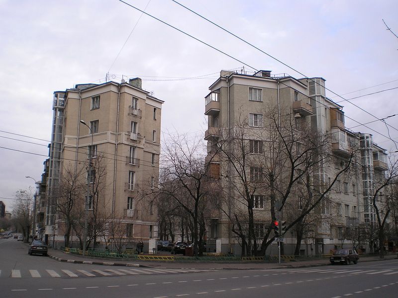 фасад дома, здание по адресу г Москва, ул Мантулинская, д 10