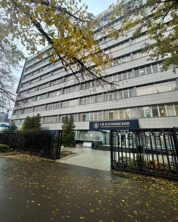 фасад дома, здание по адресу г Москва, ул Нагатинская, д 1
