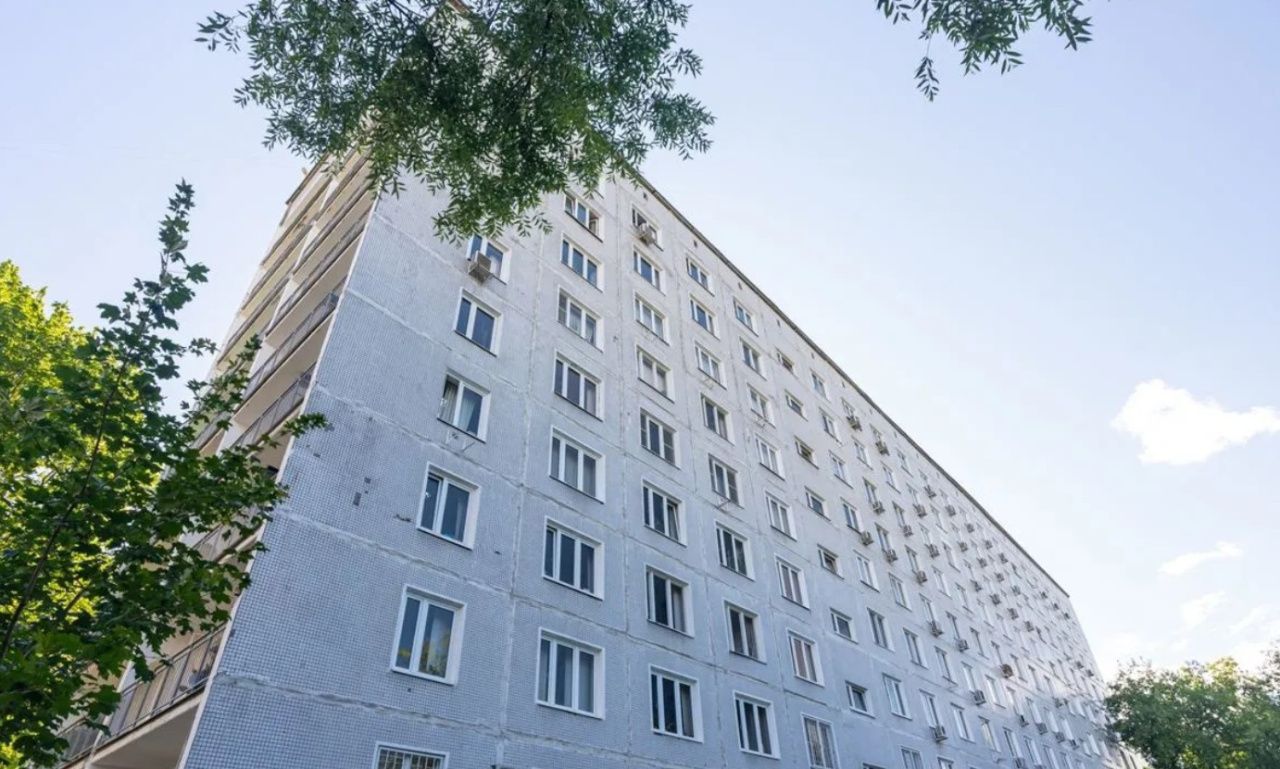 фасад дома, здание по адресу г Москва, ул Азовская, д 6 к 3