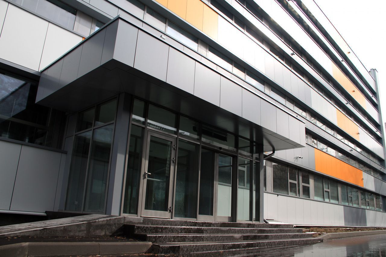фасад дома, Бизнес-центр Кобальт по адресу г Москва, ул Коптевская, д 65