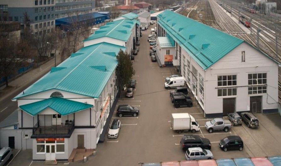 фасад дома, здание по адресу г Москва, Пакгаузное шоссе, д 6