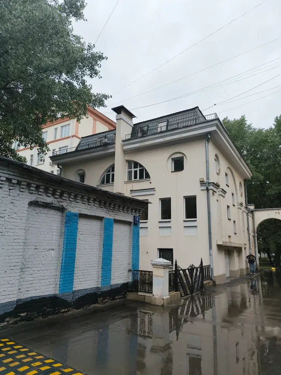 фасад дома, здание по адресу г Москва, Дмитровский проезд, д 4А