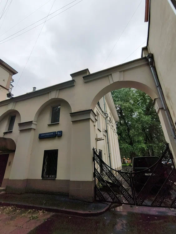 фасад дома, здание по адресу г Москва, Дмитровский проезд, д 4А