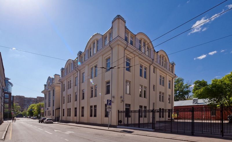 фасад дома, здание по адресу г Москва, ул Воронцовская, д 17