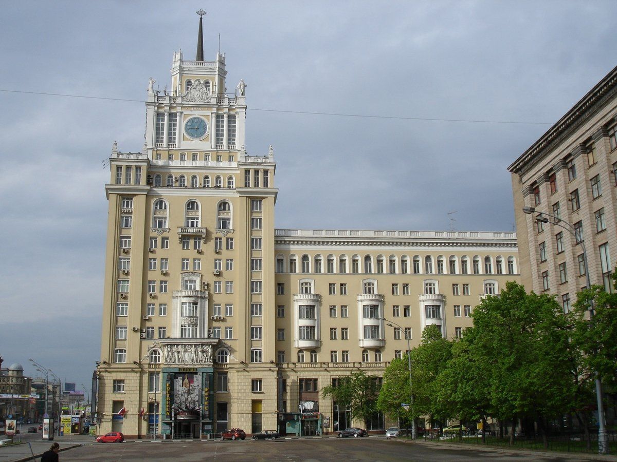 фасад дома, здание по адресу г Москва, ул Большая Садовая, д 5 