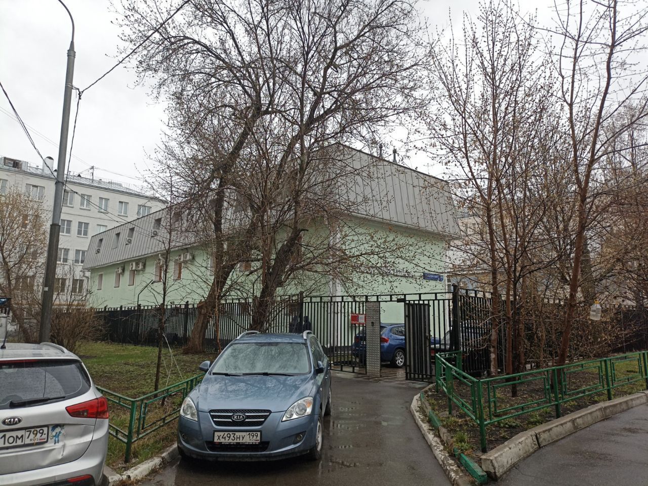 фасад дома, здание по адресу г Москва, ул Новослободская, д 62 к 11 стр 27