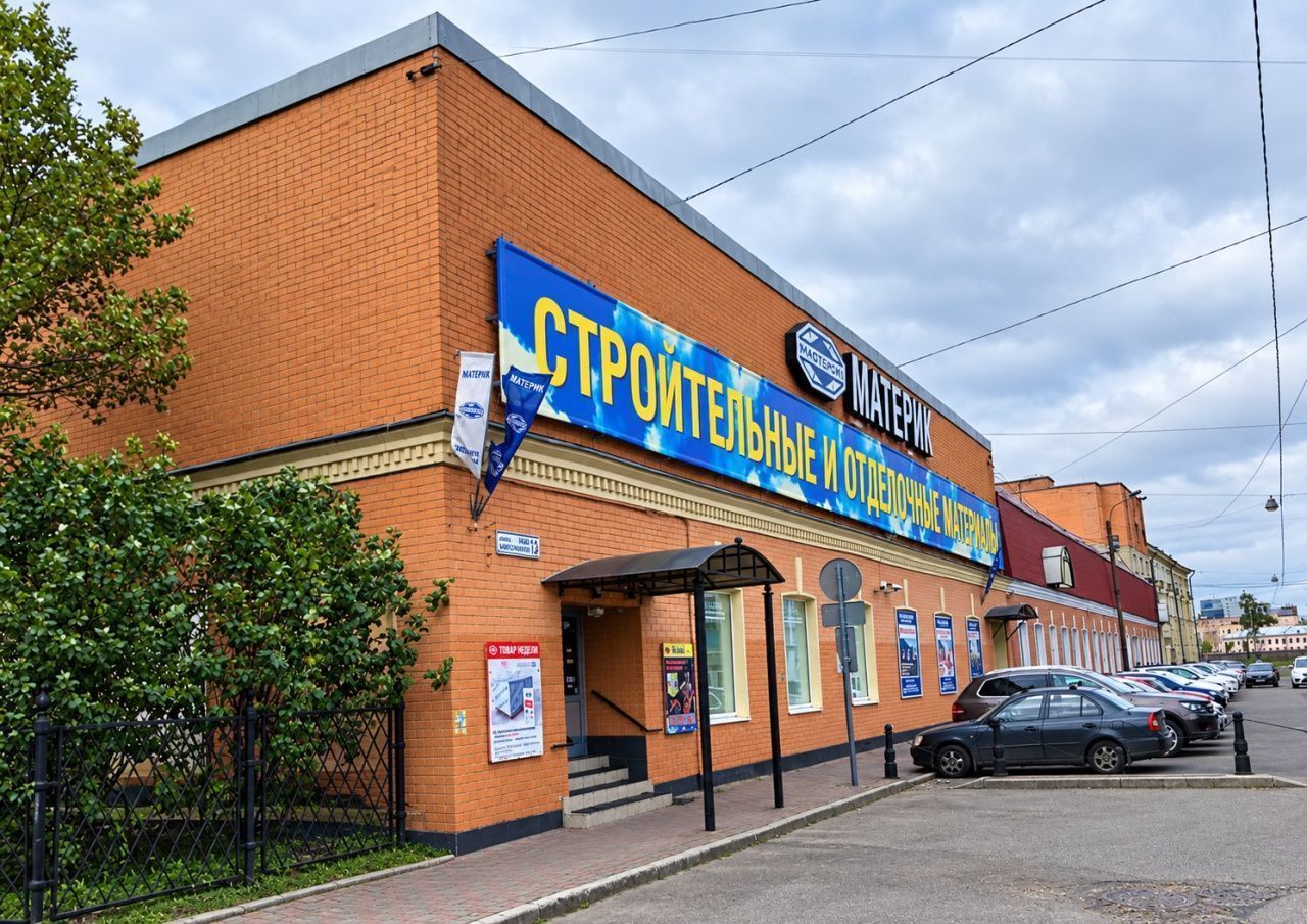 фасад дома, здание по адресу г Санкт-Петербург, Малый Сампсониевский пр-кт, д 2 стр 2