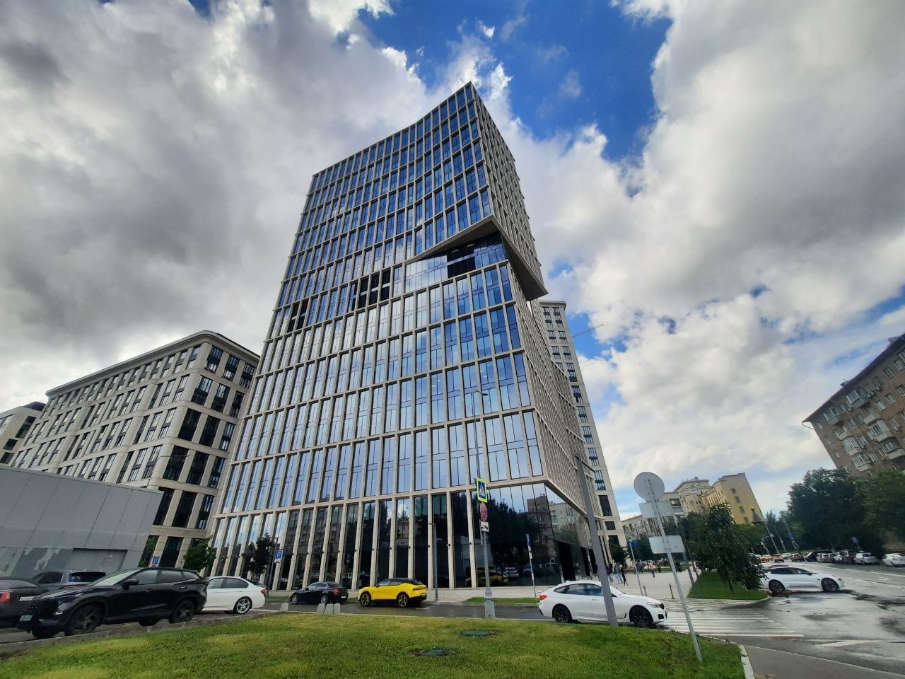фасад дома, здание по адресу г Москва, Ленинградский пр-кт, д 36 стр 41