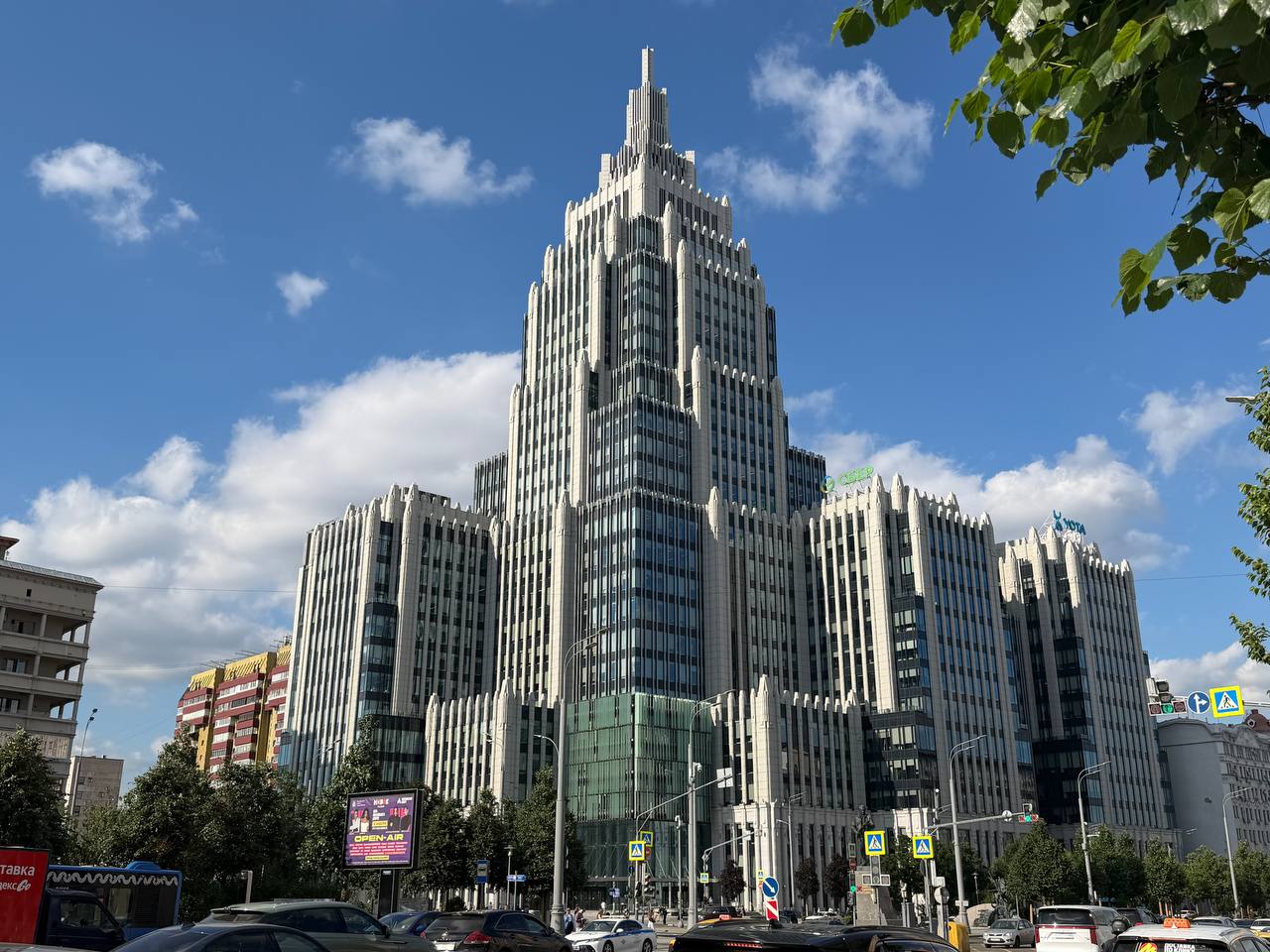 фасад дома, здание по адресу г Москва, Оружейный пер, д 41