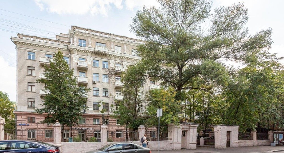 фасад дома, здание по адресу г Москва, ул Большая Грузинская, д 36 стр 3