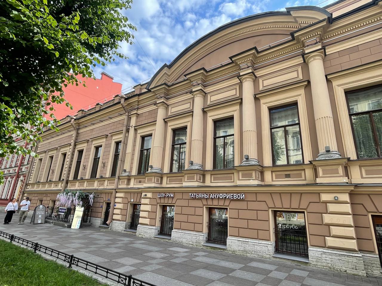 фасад дома, здание по адресу г Санкт-Петербург, ул Чайковского, д 29