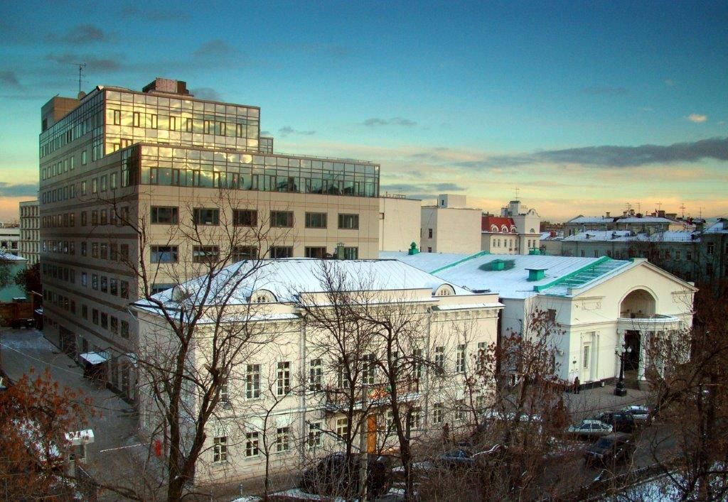 фасад дома, здание по адресу г Москва, Чистопрудный б-р, д 17 стр 1 