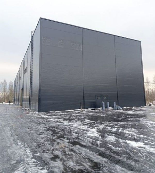 фасад дома, здание по адресу Всеволожский район, Р-21 Кола 20-й км, зд. 40