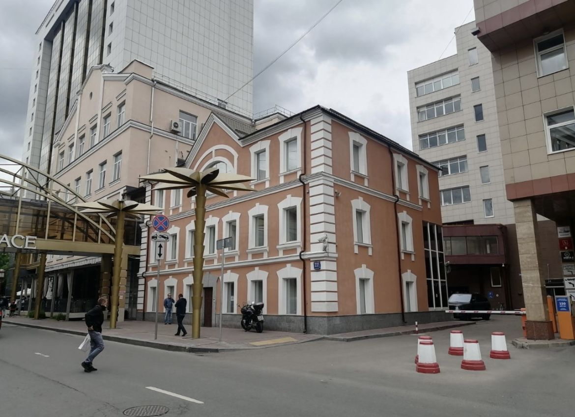фасад дома, здание по адресу г Москва, ул 3-я Ямского Поля, д 22 стр 3 