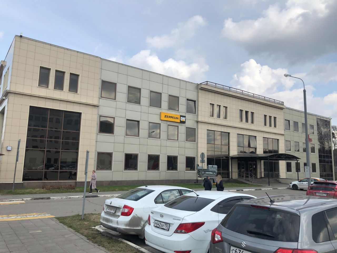 фасад дома, здание по адресу г Москва, МКАД 69-й км, к 31