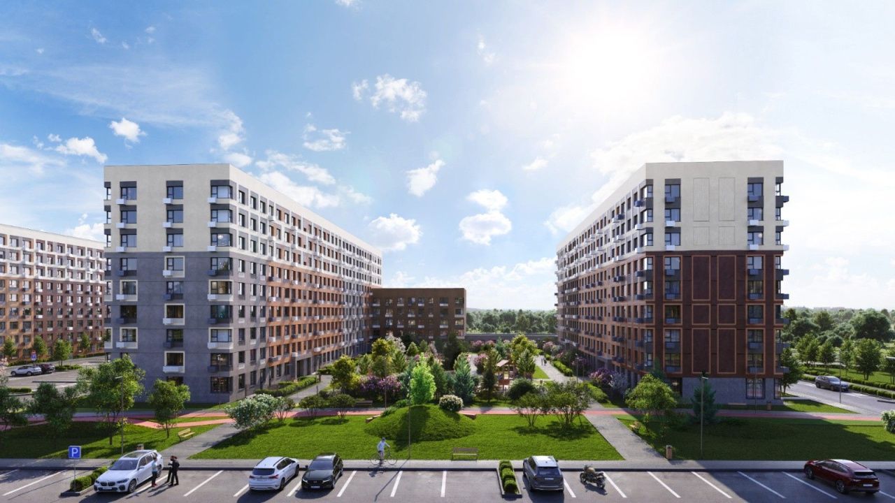 фасад дома, здание по адресу Большая Балтийская улица, 2к1, городской посёлок Новоселье, Аннинское городское поселение, Ломоносовский район, Ленинградская область