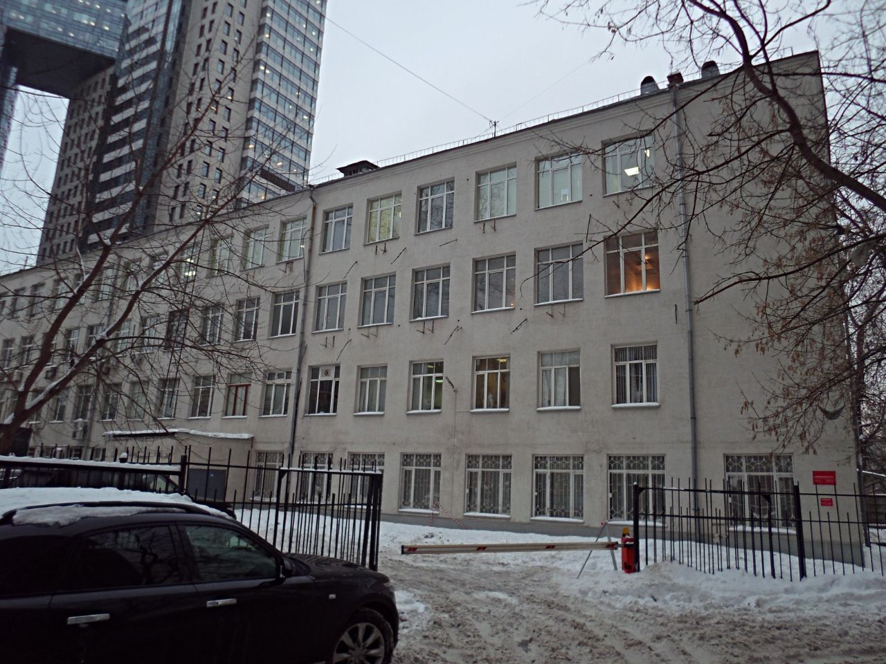 фасад дома, здание по адресу г Москва, ул Международная, д 11