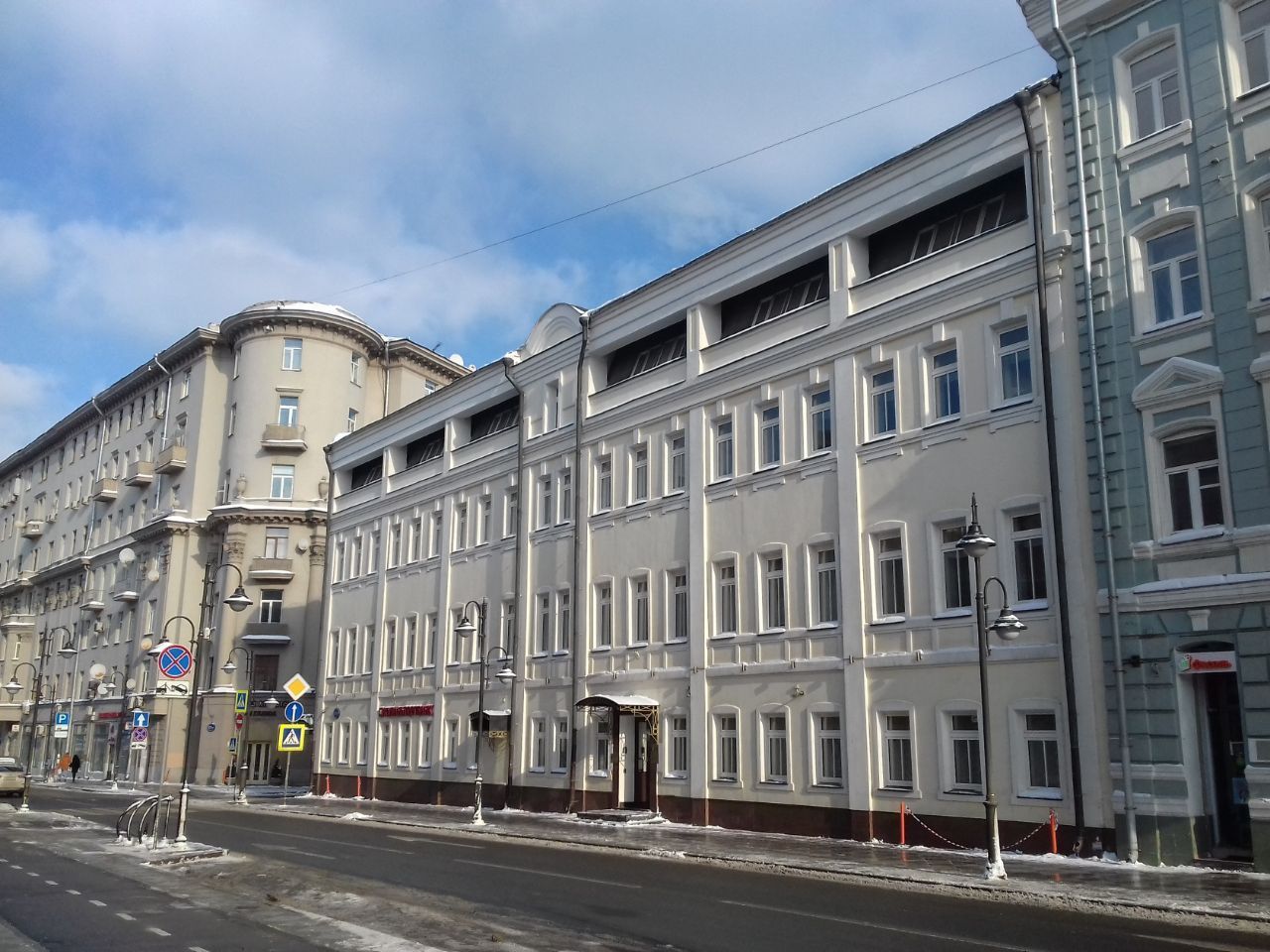 фасад дома, здание по адресу г Москва, ул Пятницкая, д 55/25 стр 4 