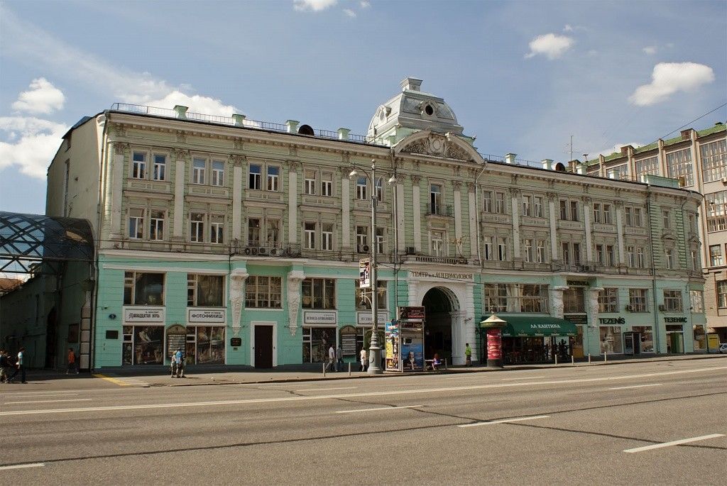 фасад дома, здание по адресу г Москва, ул Тверская, д 5/6