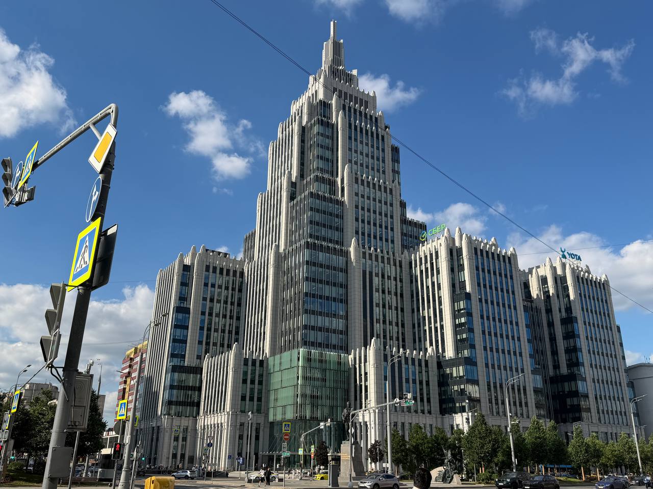 фасад дома, здание по адресу г Москва, Оружейный пер, д 41