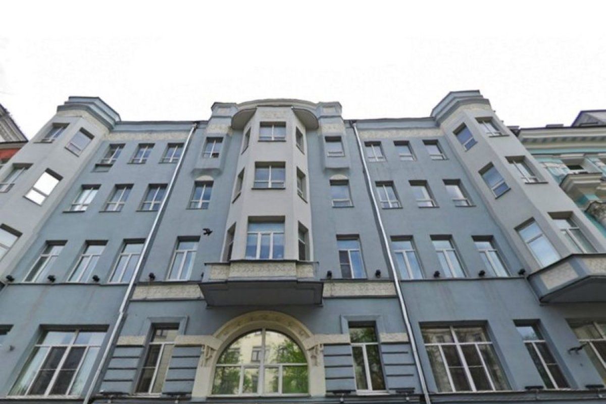 фасад дома, Бизнес-центр Мясницкая, 38с1 по адресу г Москва, ул Мясницкая, д 38 стр 1