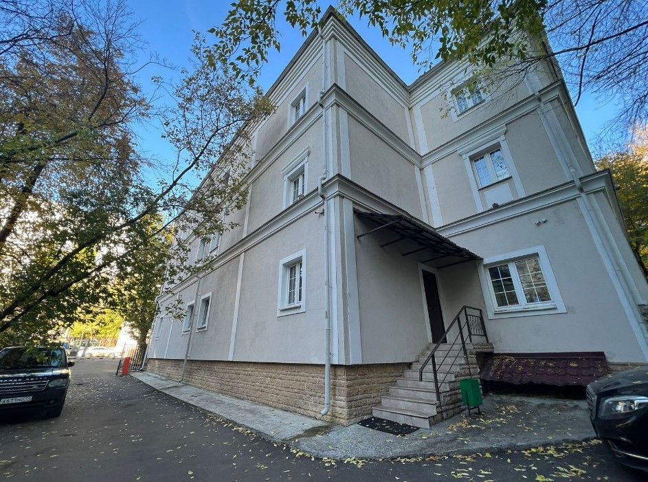 фасад дома, здание по адресу г Москва, ул Большая Грузинская, д 36А стр 4 