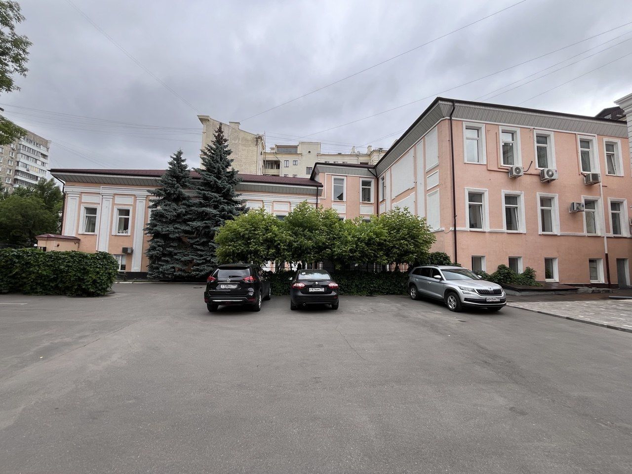 фасад дома, здание по адресу г Москва, ул Гиляровского, д 6 стр 1