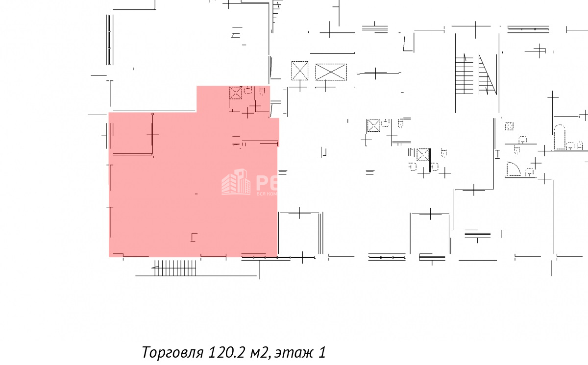 Торговая площадь в «Вазаский переулок, 3 с 1» - г Санкт-Петербург, Вазаский  пер, д 3 стр 1 - аренда и продажа коммерческой недвижимости на Рентавик