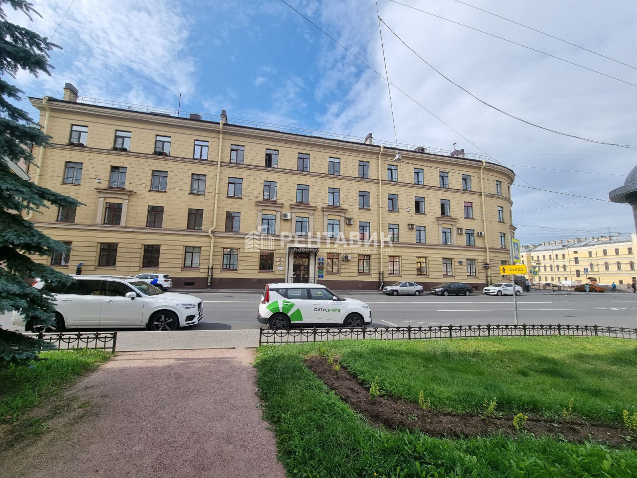 Аренда коммерческого нежилого помещения, Бизнес-центр Набережная Канала  Грибоедова, 130